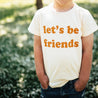 Let's be friends Tee - Mustard